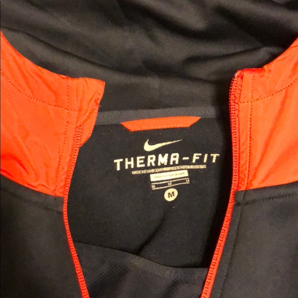 Men’s Nike Therma-Fit Full Zip Fleece Navy Jacket - Picture 5 of 5